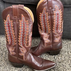 Leddy Vaquero Cowboy Boots